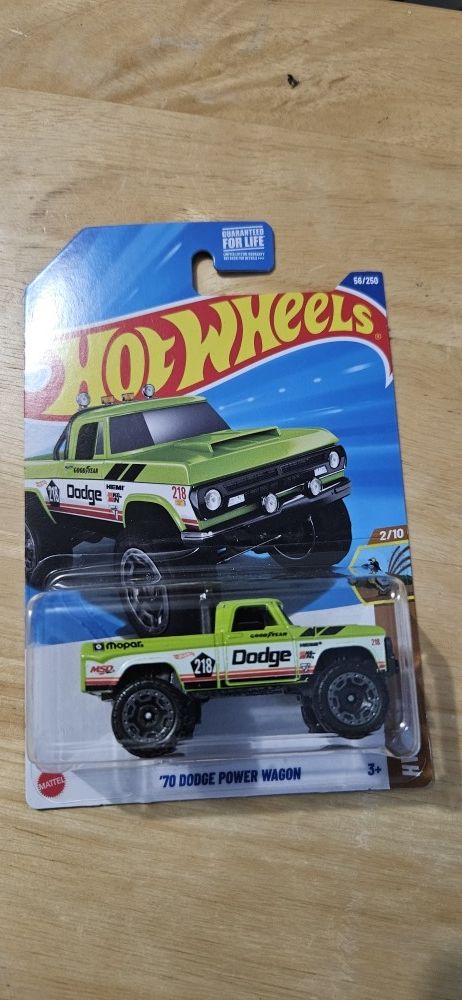 Hotwheels 70 Dodge Power Wagon