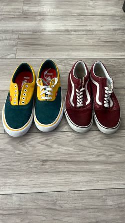 Both pairs of Vans for $15