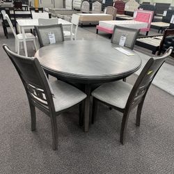 Round Dining Table Set