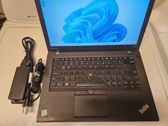 Lenovo ThinkPad t460 14.1 inch Screen 16 GB Ram Memory 256 GB SSD