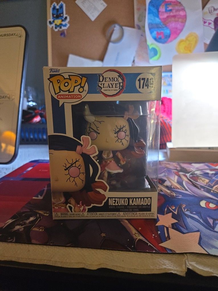 Funko Pop! Demon Slayer Nezuko Kamado #1749 - Damaged Box/Figure (No Stand)