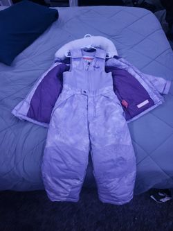 Girls Snowsuit Bib & Jacket