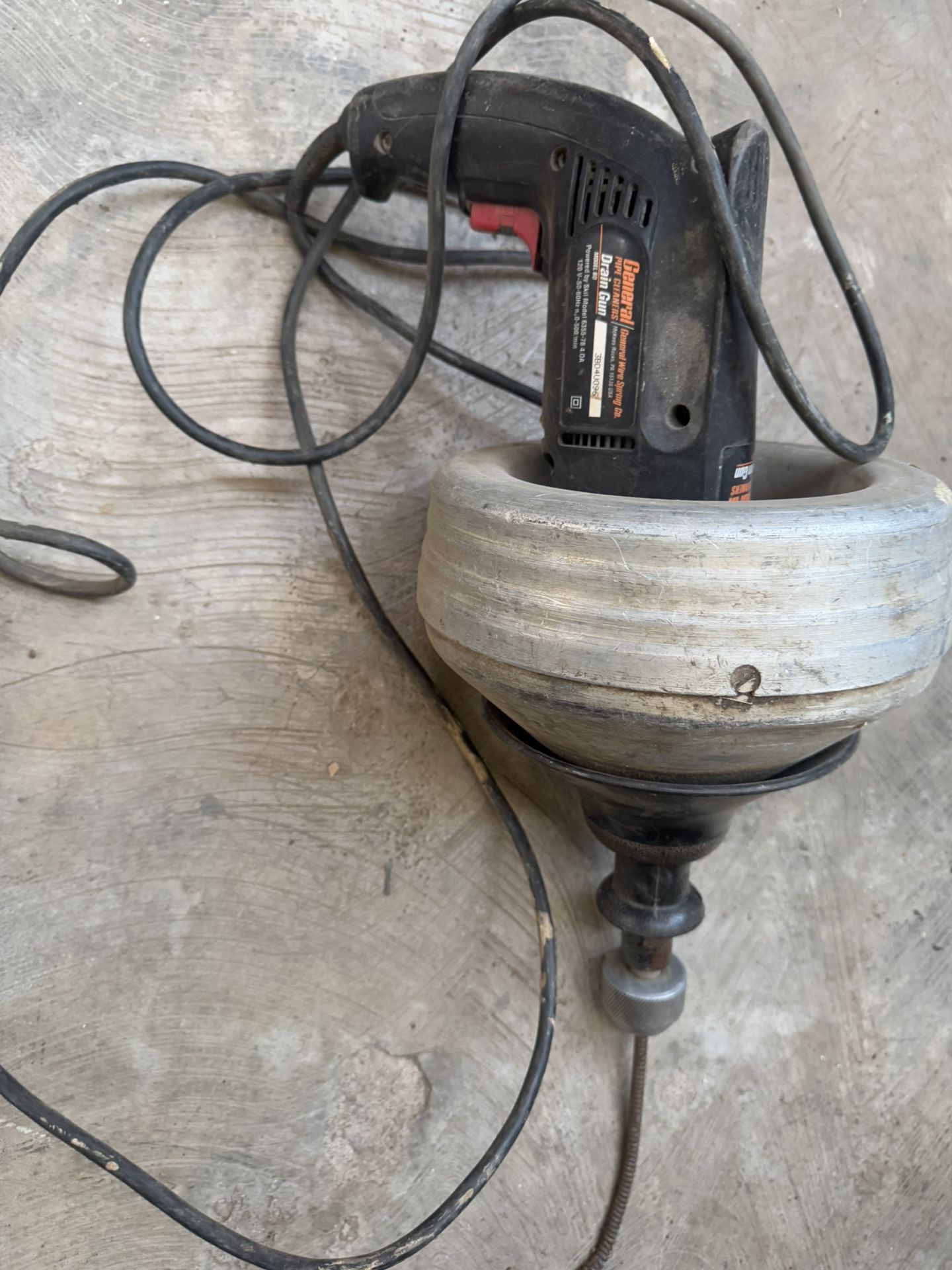 General Drain Gun NOT TESTED FOR PARTS or REPAIR