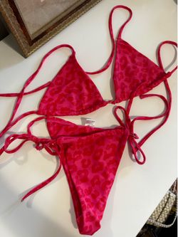 Pink & Red Swim