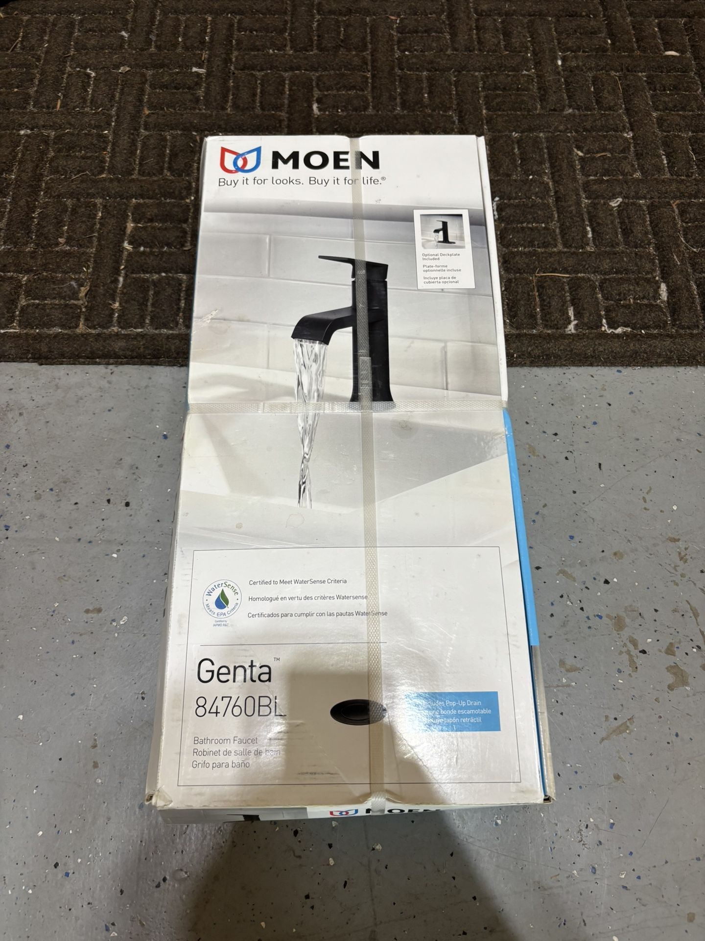 Moen Genta Single Handle Single Faucet