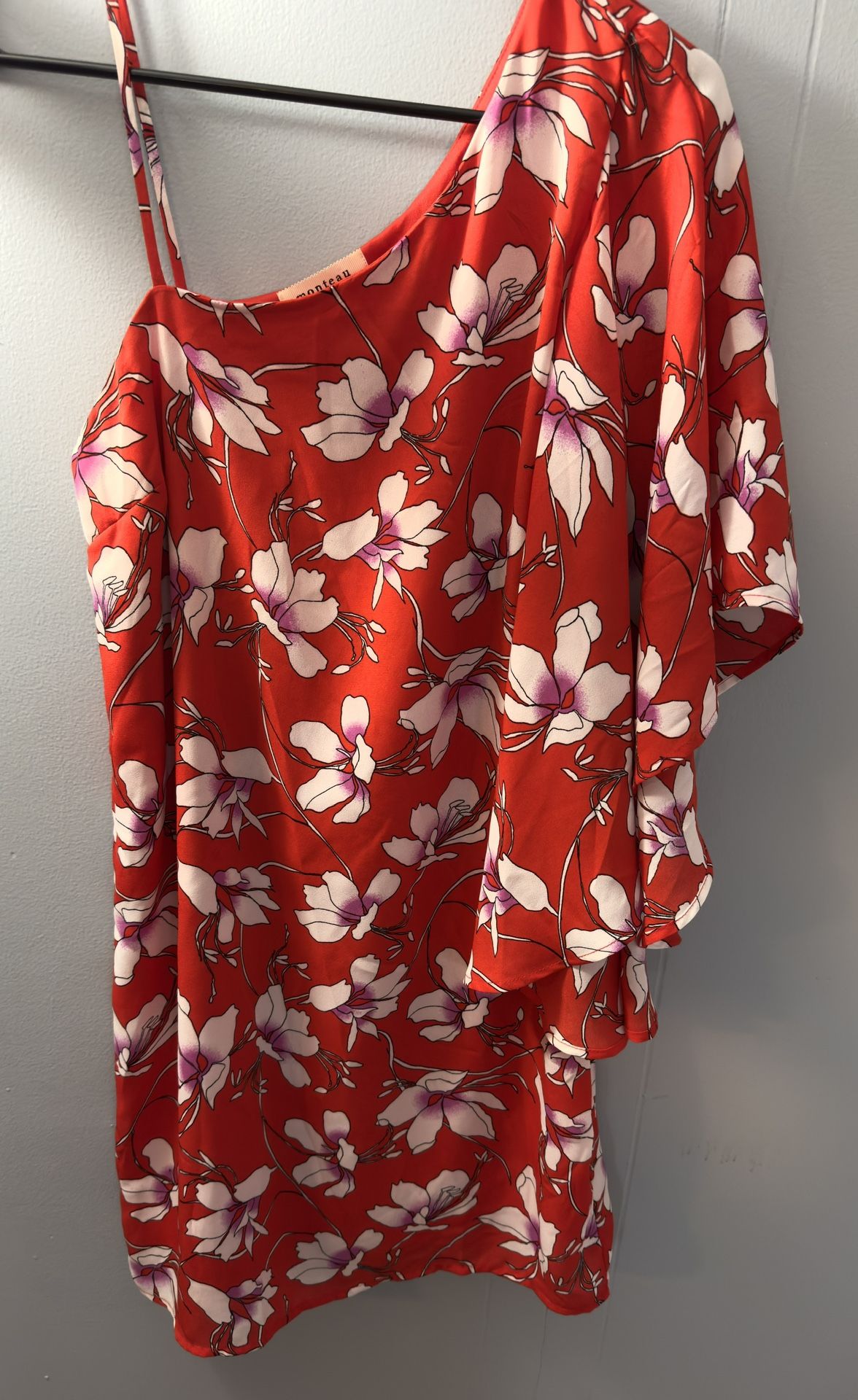 Women’s Monteau Asymmetrical One Shoulder Dress. Size Small. 