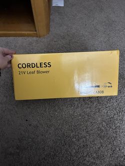 Cordless Leaf Blower 