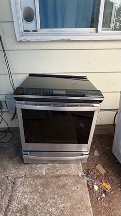 GE Profile Stainless Steel Slide-In Range🔥