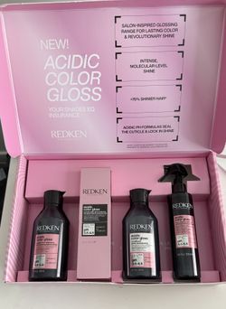 Redken Acidic Color Gloss 4-Piece Collection Set -NEW