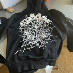 Black and White Spider Hoodie
