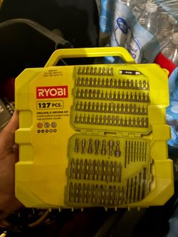 Ryobi 127-Piece Drilling & Driving Kit + 50 pc impact rated driver set