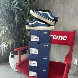 Vans LX Old Skool 36 Pearlized Pack Black Navy 