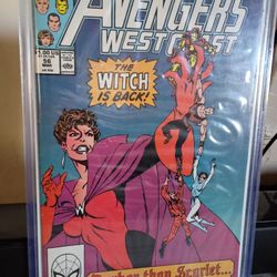 Avengers West Coast Marvel Comics 