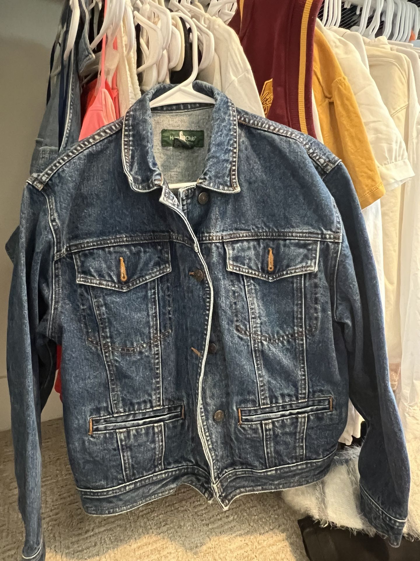 jacket jean size 2X and L
