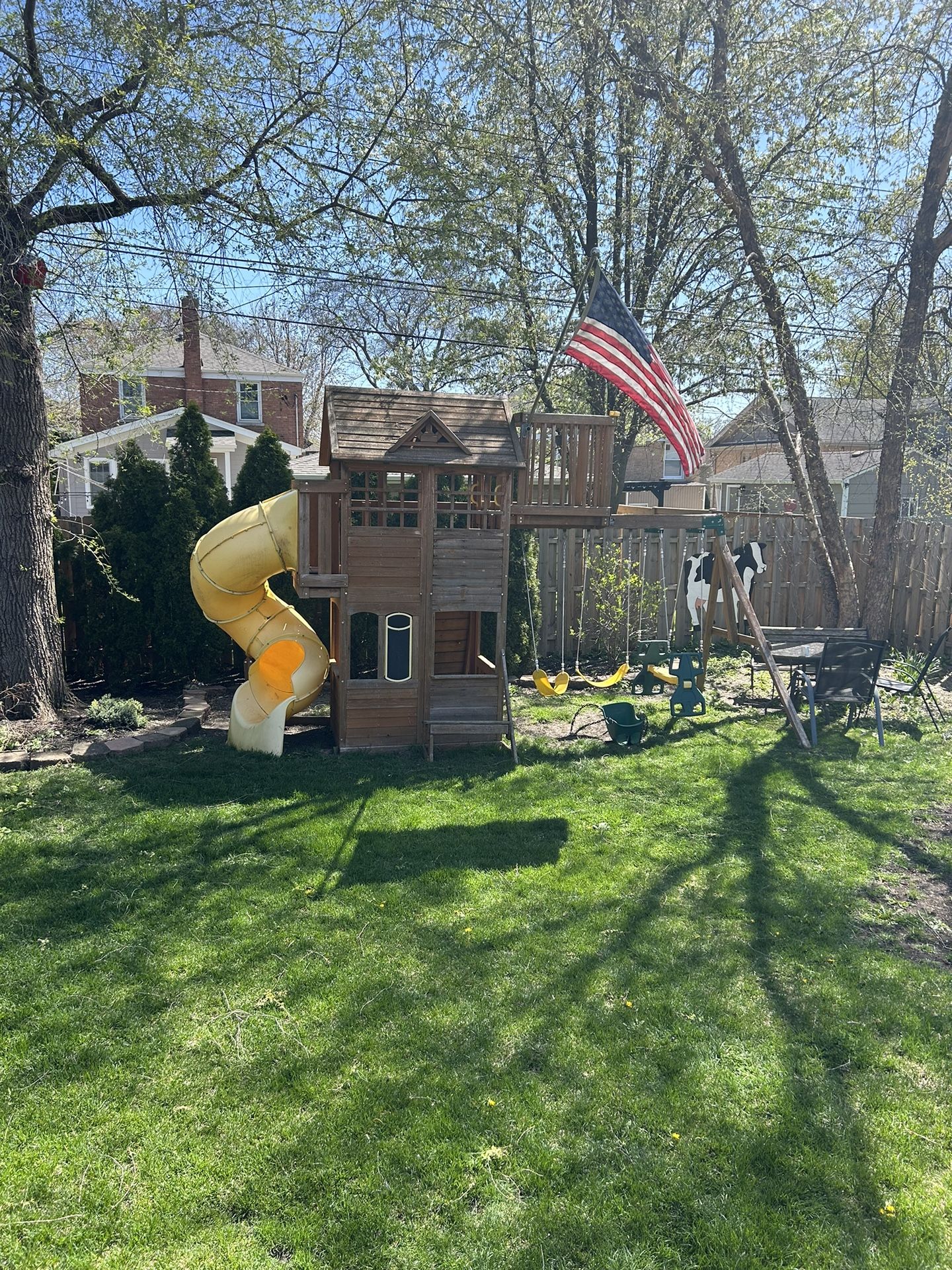 Cedar Summer Kids Playhouse 