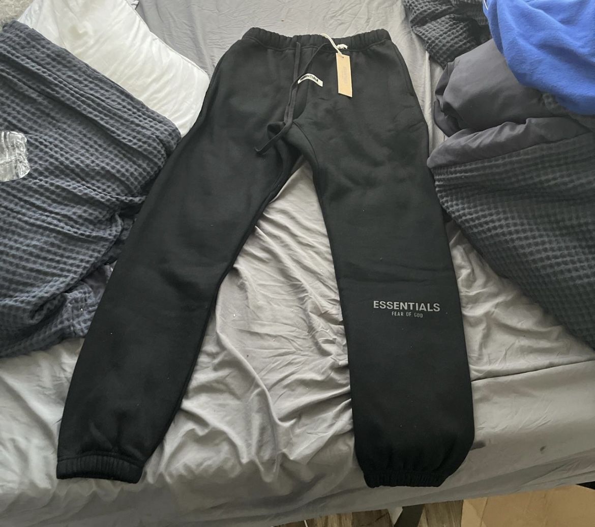2022 Reflective Fear Of God Essentials Joggers