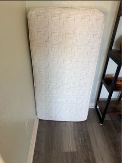 Crib and toddler mattress