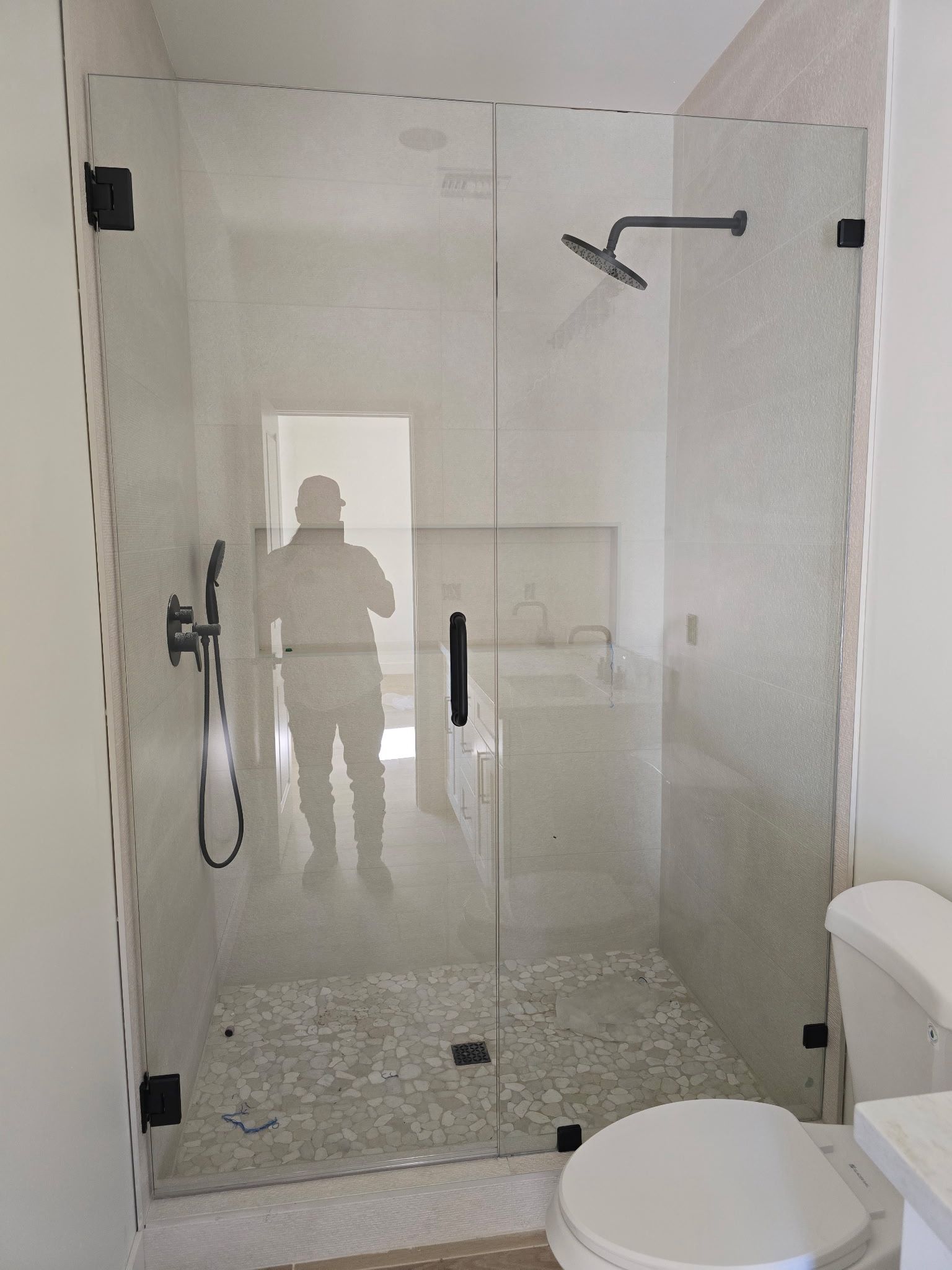 Walk-In Shower Tile Conversion Sale On Tiles And Glass Doors Installation Available For Both