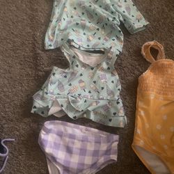 Girls Size 4 Bathing Suit