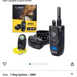 dogtra 280c remote training e-collar Used for about three weeks and sat in the closet for a year. Will be charged to show it works