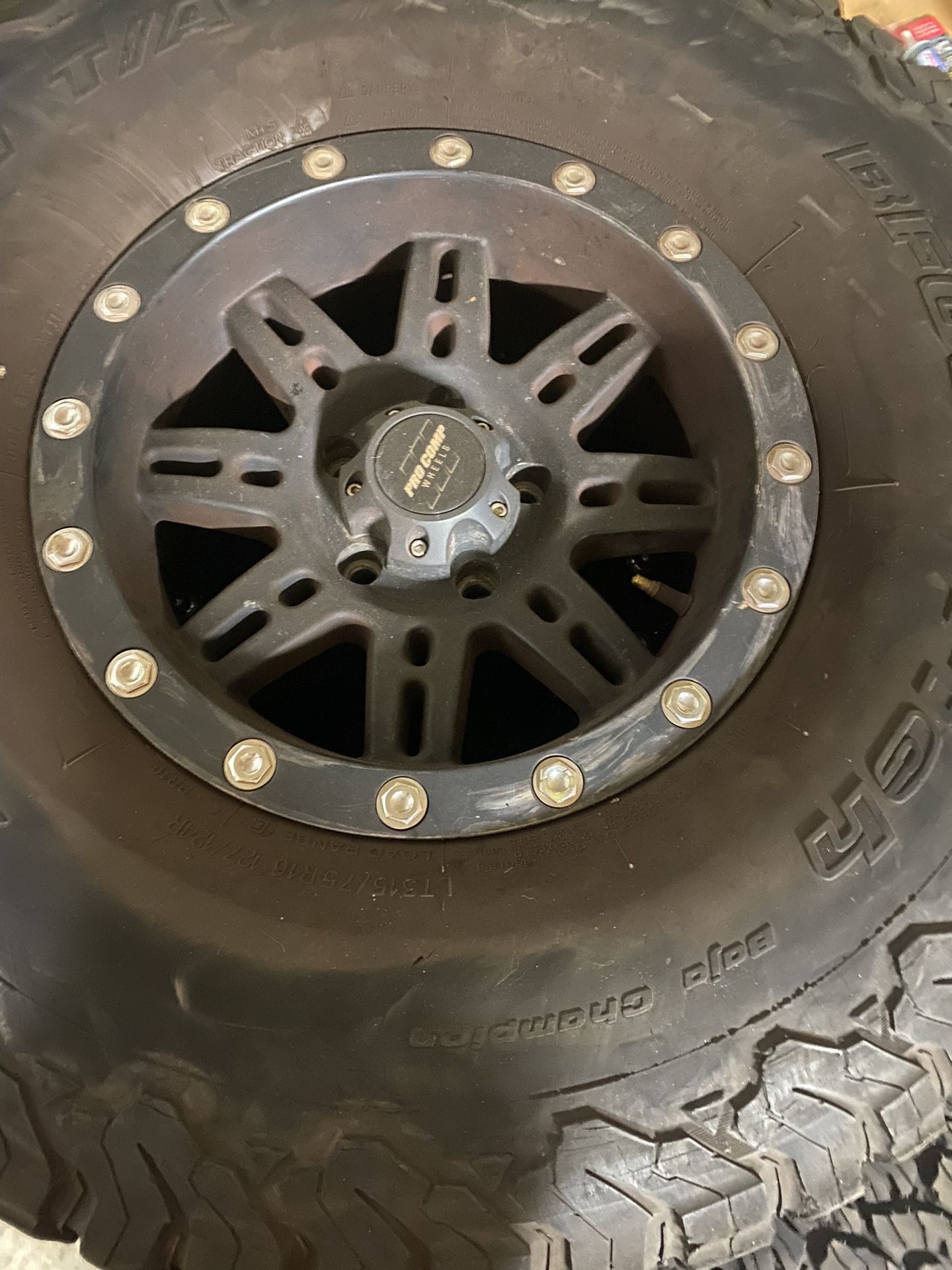 Set Of 5 Wheels And Tires