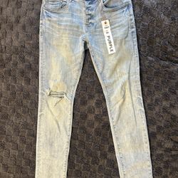 Skinny Purple Jeans Size 32