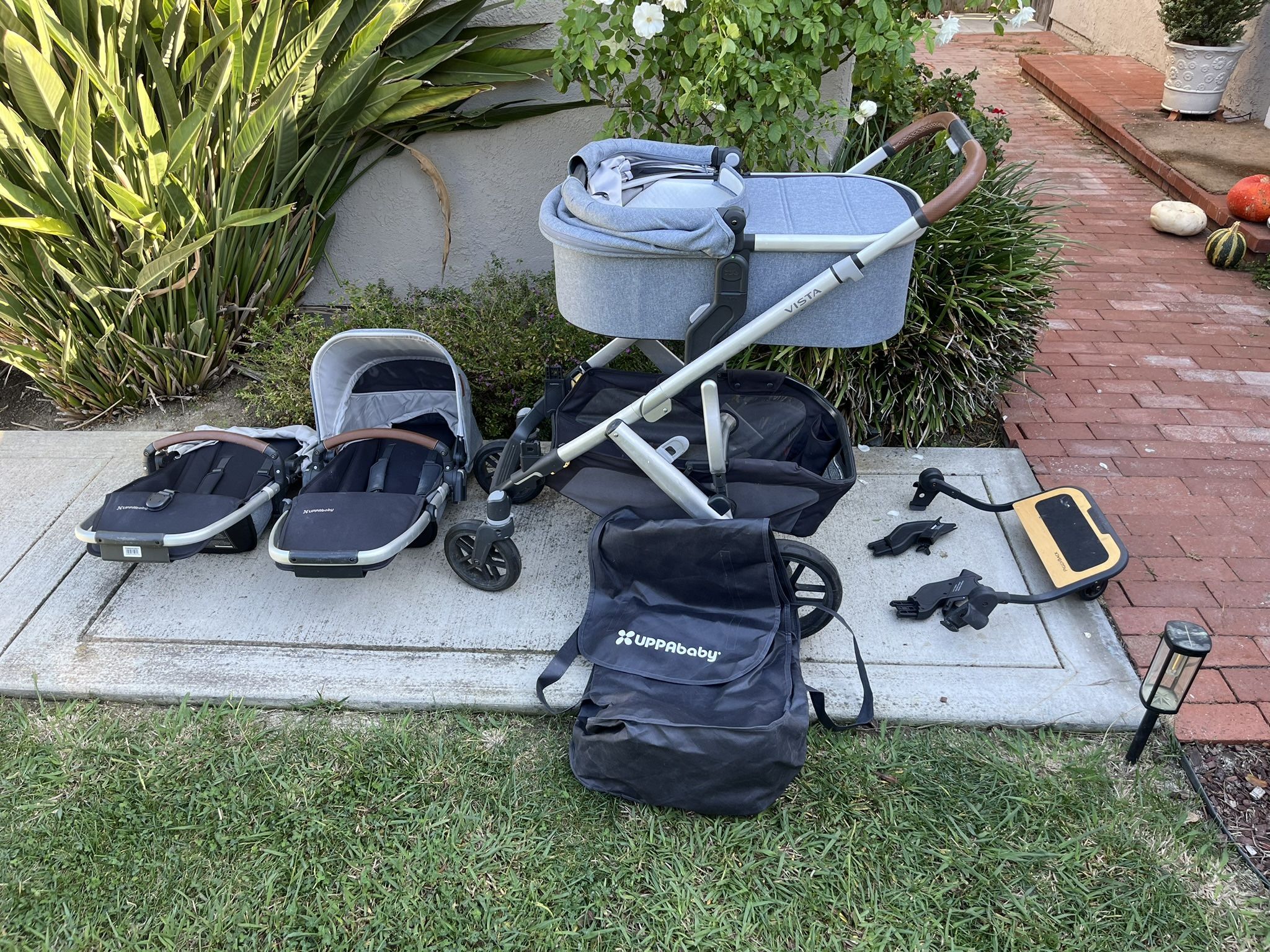 Uppababy Vista Stroller With Accessories