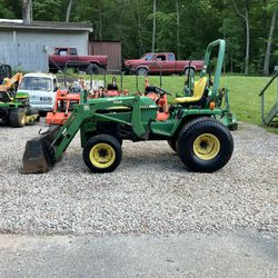 John Deere 955 4x4 33hp Tractor With Loader