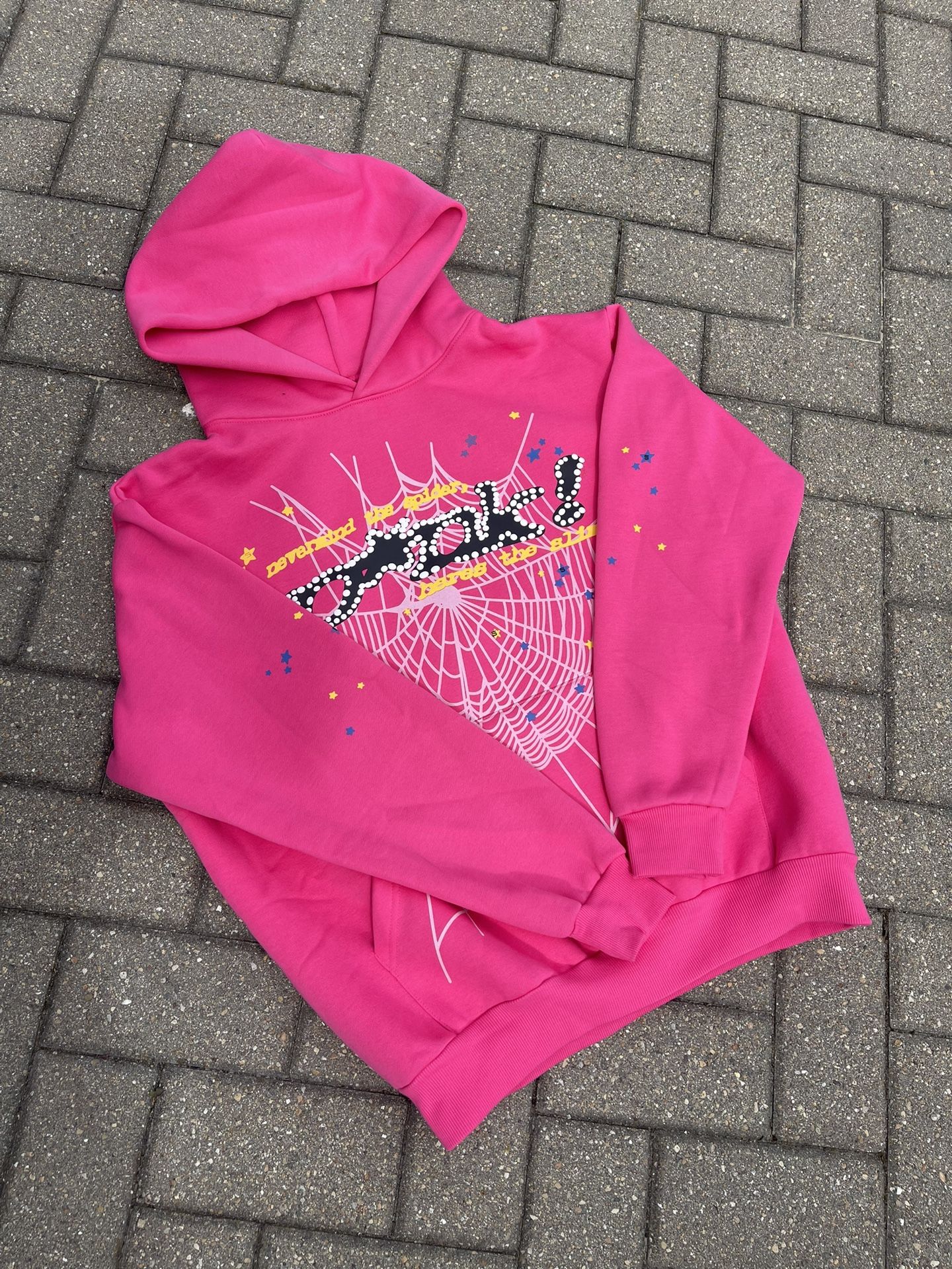Pink Spider Hoodie
