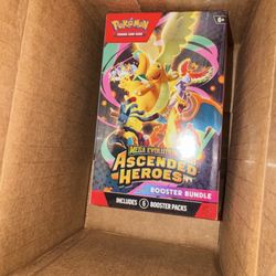 Pokemon Ascended Heroes Booster Bundle