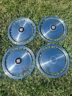 Cadillac Hubcaps Set of 4