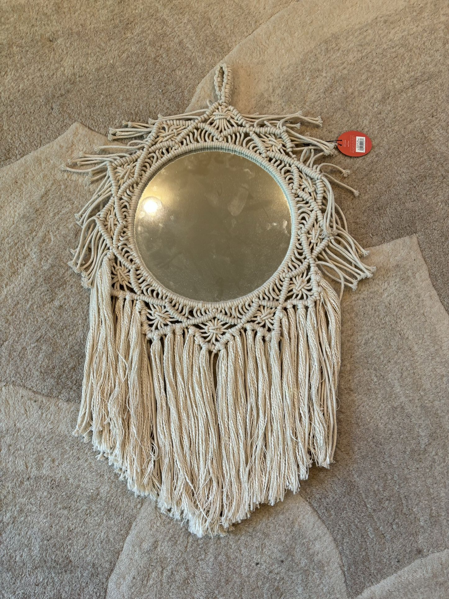 New Macrame Mirror Wall Decoration