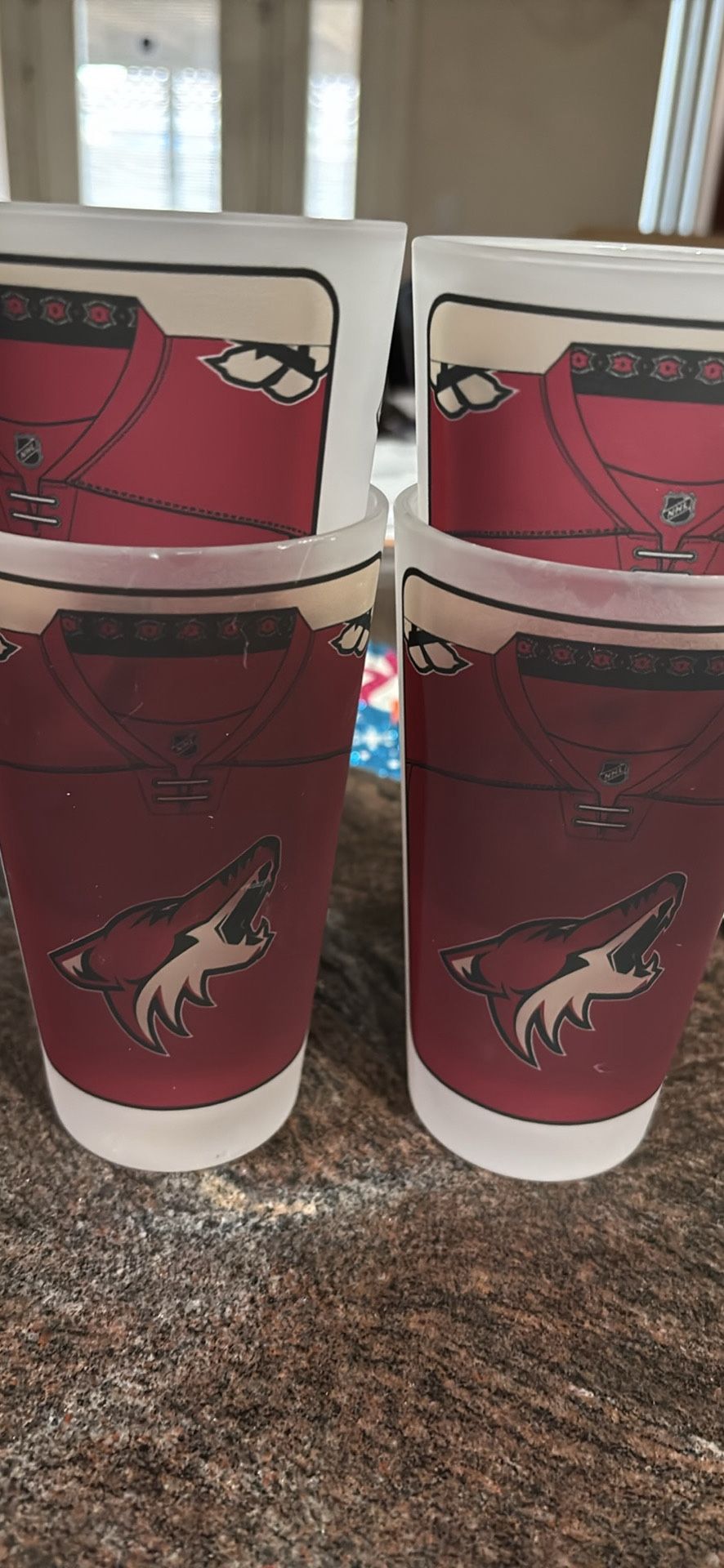 Arizona Coyotes Pint Glasses