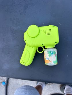 Kids Bubble Gun Toy with Solution