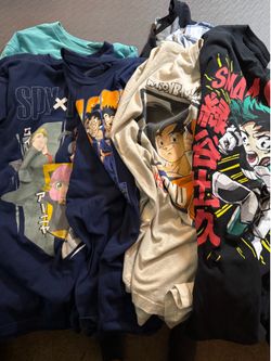 Men’s extra large anime shirts