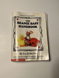 The Beanie Baby Handbook Scholastic Pocket Edition by Les & Sue Fox, Illustrated