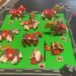 Lego Castle Red Horse Boardings And Kings