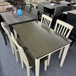 New Wood Dining Table ❣️ Financing Available, $39 Down, New In Box