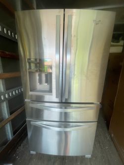 Whirpool fridge stainless steel