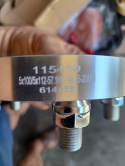 Spacers 5 lugs