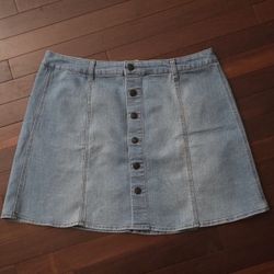 Mossimo Size 18 Denim Plus Size Skirt 