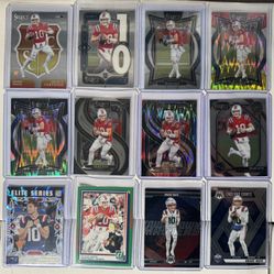 Twelve Drake Maye NE Patriots NFL Football Cards