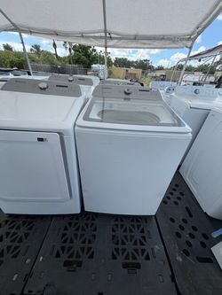 Samsung Top Load Washer and Dryer Set