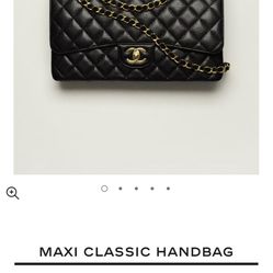 Authentic Chanel Classic Maxi Flap