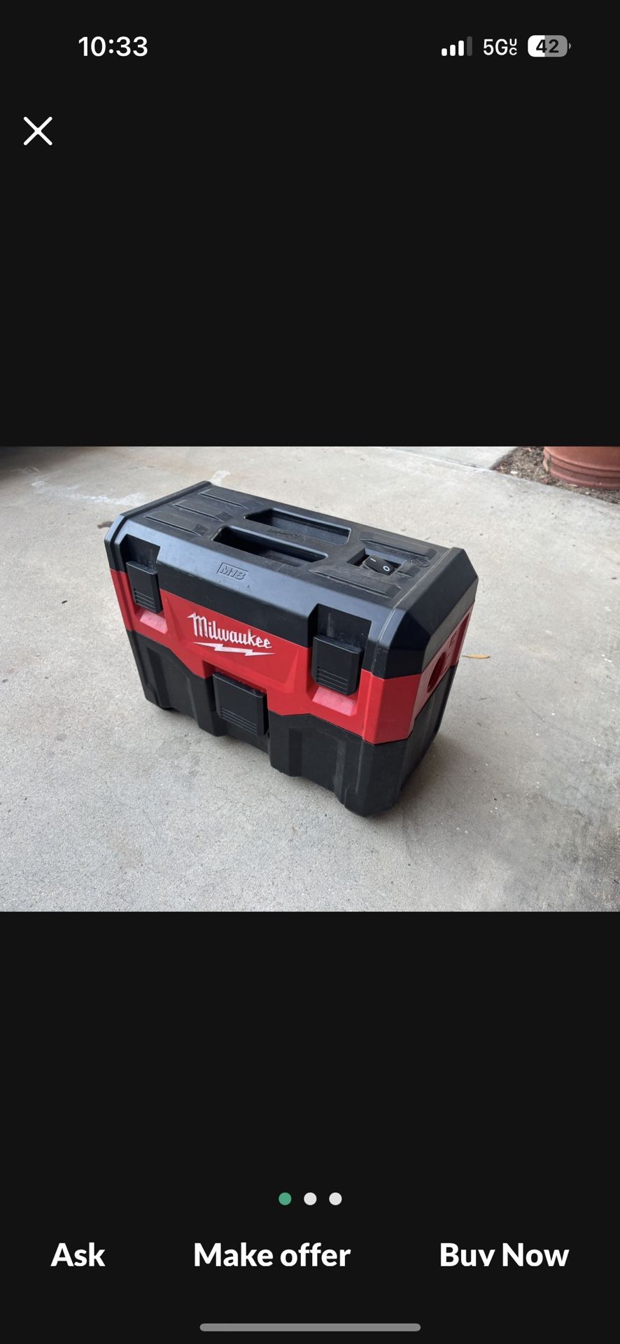 M18 Vacuum