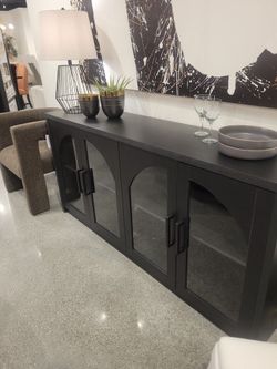 Beautiful Useful Black Sideboard!!
