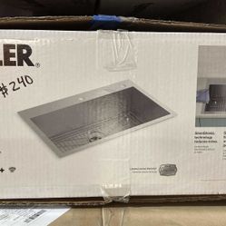 Kohler 33in Single Bowl Kitchen Sink