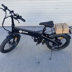 750W 48V Rear-Wheel Electric Bike, 24 mph Top Speed