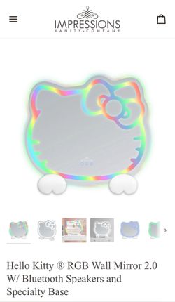 Impression Vanity Hello Kitty Mirror W/bt