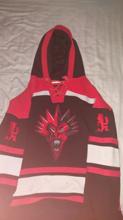 XL ICP INSANE CLOWN POSSE FRED FURY XL JERSEY HOODIE VIOLENT J SHAGGY 2 DOPE PSY